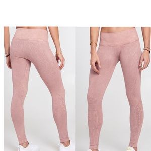 Soulcycle x NUX Light Pink Leggings